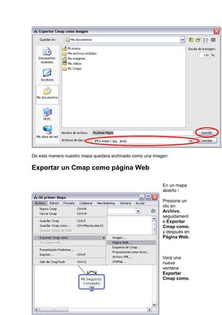 Manual cmap tools español | PDF