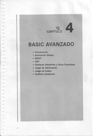 Manual commodore 64 - Aprendiendo programar Basic 2.0