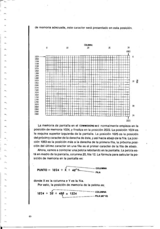 Manual commodore 64 - Aprendiendo programar Basic 2.0