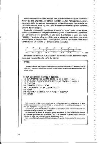 Manual commodore 64 - Aprendiendo programar Basic 2.0