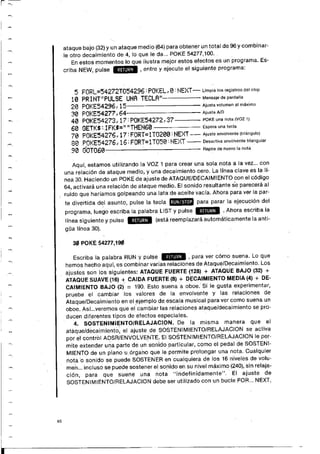 Manual commodore 64 - Aprendiendo programar Basic 2.0