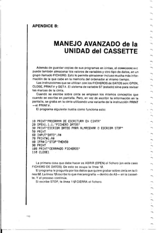 Manual commodore 64 - Aprendiendo programar Basic 2.0