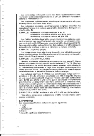 Manual commodore 64 - Aprendiendo programar Basic 2.0