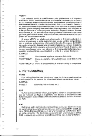 Manual commodore 64 - Aprendiendo programar Basic 2.0