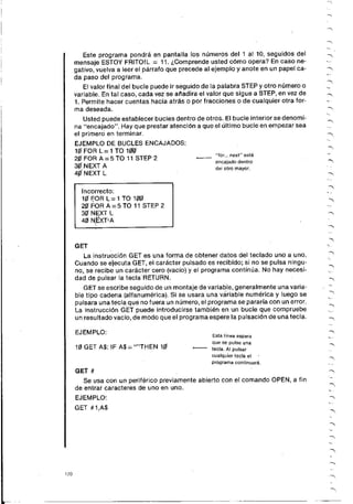 Manual commodore 64 - Aprendiendo programar Basic 2.0