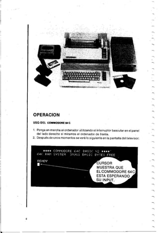 Manual commodore 64 - Aprendiendo programar Basic 2.0
