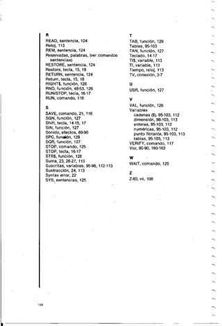 Manual commodore 64 - Aprendiendo programar Basic 2.0