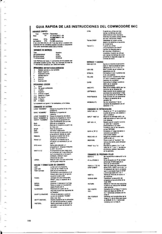Manual commodore 64 - Aprendiendo programar Basic 2.0