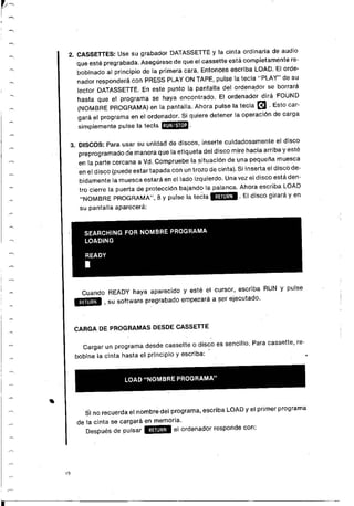 Manual commodore 64 - Aprendiendo programar Basic 2.0