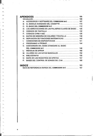 Manual commodore 64 - Aprendiendo programar Basic 2.0
