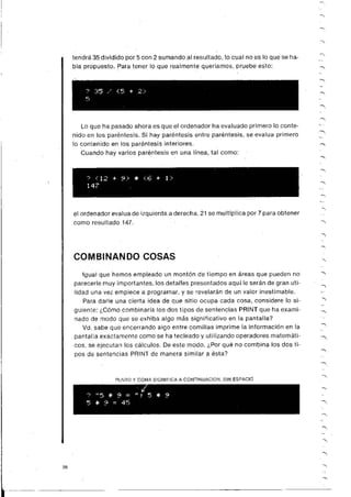 Manual commodore  64 - Aprendiendo programar Basic 2.0