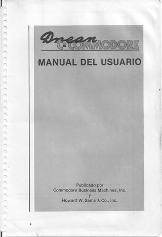 Manual commodore  64