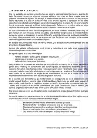 Manual Como Hacer Un Curriculum Vitae Manual Como Hacer Un Curriculum Vitae