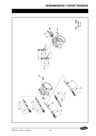 HERRAMIENTAS Y DATOS TÉCNICOS
DDNX163(E) - Edición 1 de 05/2004 6-37
 