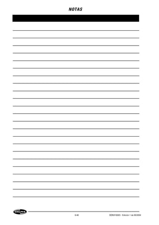 NOTAS
6-40 DDNX163(E) - Edición 1 de 05/2004
 