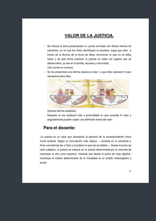 Manual de valores sociales