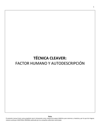 Manual completo cleaver | PDF