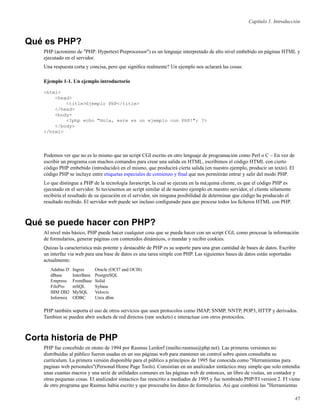 Manual completo de php | PDF
