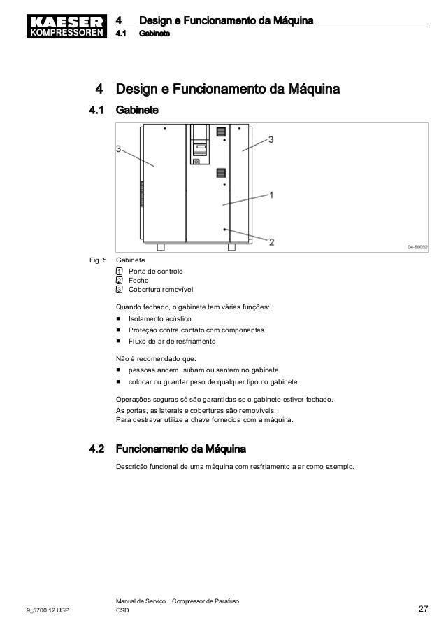 Kaeser Csd 80 Compressors Manual