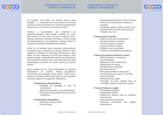 COMÉRCIO INTERNACIONAL
22 COMÉRCIO INTERNACIONAL 23
 