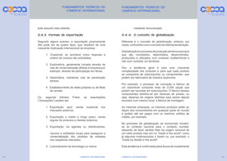 COMÉRCIO INTERNACIONAL
34 COMÉRCIO INTERNACIONAL 35
 