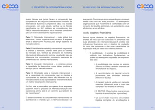 COMÉRCIO INTERNACIONAL
62 COMÉRCIO INTERNACIONAL 63
 