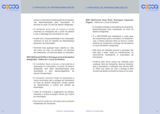 COMÉRCIO INTERNACIONAL
92 COMÉRCIO INTERNACIONAL 93
 