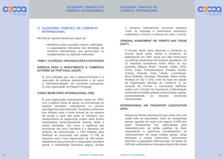 COMÉRCIO INTERNACIONAL
118 COMÉRCIO INTERNACIONAL 119
 