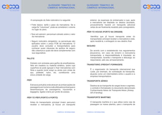 COMÉRCIO INTERNACIONAL
134 COMÉRCIO INTERNACIONAL 135
 