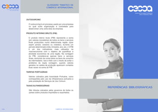 COMÉRCIO INTERNACIONAL
146
 