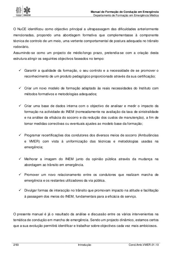 Manual Conducao Defensiva Nuce 2011