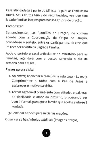 Manual consagração lares