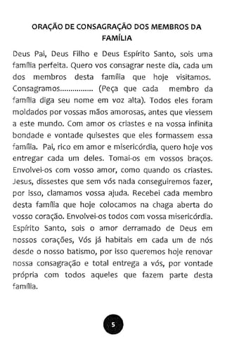 Manual consagração lares