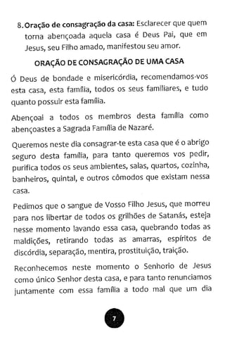 Manual consagração lares