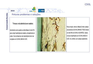CIVIL
Pinturas problemas e soluções
 