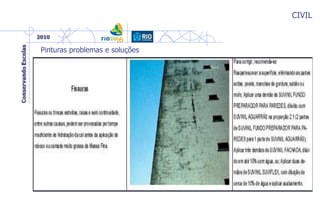 CIVIL
Pinturas problemas e soluções
 
