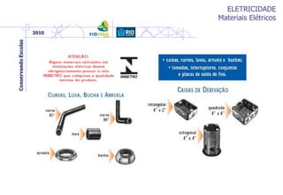 ELETRICIDADE
Materiais Elétricos
 