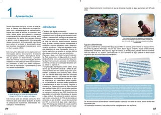 04 05
1Apresentação
Devido à escassez da água, há mais de uma dé-
cada, a Sabesp vem realizando um amplo tra-
balho com a implementação de medidas tecno-
lógicas que visam a redução do consumo, bem
como, outras ações que enfocam a mudança
comportamental da população ao informar sobre
a importância da gestão dos recursos hídricos
e sobre o ciclo do saneamento. A compreensão
desses conceitos é de fundamental importância
para ações de proteção e preservação desse
bem precioso considerado mundialmente como
um bem escasso e finito.
Este manual foi elaborado com o objetivo de levar
informações sobre o funcionamento do sistema
hidrossanitários. Contém a descrição de ativida-
des que podem ser desenvolvidas, a periodici-
dade das mesmas e as recomendações a serem
adotadas em situações de falha dos equipamen-
tos, permitindo ao leitor uma melhor compreen-
são sobre a manutenção e possibilitando o bom
uso destes equipamentos.
Este manual pode ser utilizado como uma ferra-
menta de apoio para realizar as ações de audito-
ria, pesquisa de vazamentos, intervenções, ma-
nutenção e monitoramento.
Introdução
Cenário da água no mundo
O Planeta Terra abriga um complexo sistema de
organismos vivos no qual água é elemento funda-
mental e insubstituível. Sem água não existe vida.
Ela é responsável pelo equilíbrio da “comunida-
de vida”, da qual nós, seres humanos, fazemos
parte. A água é também insumo indispensável à
produção e recurso estratégico para o desenvol-
vimento econômico. Todas as atividades huma-
nas dependem da água. Navegação, turismo, in-
dústria, agricultura e geração de energia elétrica
são alguns exemplos de seu uso econômico.
O acesso à água é um direito humano fundamen-
tal. Toda pessoa deve ter água potável em quanti-
dade suficiente, com custo acessível e fisicamen-
te disponível, para usos pessoais e domésticos,
conforme previsto na Constituição Brasileira (arti-
go 225) e na Agenda 21.
A Organização das Nações Unidas (ONU, 2012)
aponta que atualmente cerca de 1 bilhão de pes-
soas no mundo não tem acesso a água em quan-
tidade e qualidade para consumo diário, sendo
que 250 milhões deste total vivem em condições
de escassez crônica, e 2,5 bilhões não tem sane-
amento básico. As mudanças climáticas, a rápi-
da urbanização e o crescimento jamais registra-
do na demanda de alimentos estão ameaçando
o abastecimento de água no mundo. Segundo o
Relatório de Desenvolvimento da Água Mundial
das Nações Unidas (2012), se os atuais padrões
de consumo e degradação dos recursos hídricos
se manterem, estima-se que 2025, dois terços da
população mundial terão dificuldades de acesso
a água potável. Os autores do relatório estimam
que haverá um aumento de 70% da demanda por
alimentos no ano de 2050 - o que deve aumentar
em 19% o consumo de água para a agricultura.
Hoje, 70% de água já está sendo usada para fins
agrícolas. A OCDE (Organização para a Coope-
ração e Desenvolvimento Econômico) diz que a demanda mundial de água aumentará em 55% até
2050.
Águas subterrâneas
As águas subterrâneas correspondem à água que infiltra no subsolo, preenchendo os espaços forma-
dos entre os grânulos minerais e fissuras das rochas. Essas águas tendem a migrar continuamente,
abastecendo nascentes, leitos de rios, lagos e oceanos. O Brasil possui grandes reservas subterrâ-
neas da ordem de 112 mil km³. Estima-se que 51% do suprimento de água potável do Brasil sejam
originários dos recursos hídricos subterrâneos.
Os recursos hídricos subterrâneos brasileiros estão sujeitos a uma série de riscos, sendo dentre eles
importante citar:
• A exploração excessiva, que pode provocar o esgotamento dos aquíferos;
O fardo da sede no norte do Quênia pode
chegar até 7 dias de espera pela água.
Foto:
National
Geographic
O Aquífero Guarani, considerado o maior reserva-
tório subterrâneo de água doce das Américas e um
dos maiores do mundo, está localizado na Bacia
Sedimentar do Paraná, no Centro-Leste da América
do Sul, abrangendo 4 países: Brasil, Argentina, Uru-
guai e Paraguai. De seus 1,2 milhão de Km², cerca
de 840 mil Km² (71% do total) estão em território
brasileiro, envolvendo os estados de Minas Ge-
rais, Mato Grosso, Mato Grosso do Sul, Goiás, São
Paulo,Santa Catarina, Paraná e Rio.
Descoberto oficialmente em 2010. O Aquífero Alter do Chão é uma reserva de água subterrânea locali-
zada sob os estados do Pará, Amapá e Amazonas. Abastece a totalidade de Santarém e quase a tota-
lidade de Manaus através de poços profundos. Dados iniciais revelam que sua área é de 437,5 mil km2
com espessura média de 545 metros. Pesquisadores da Universidade Federal do Pará desenvolvem es-
tudos que podem revelar que o aquífero pode ser maior que o calculado inicialmente, passando inclusi-
ve a ser maior que o Aquifero Guarani. Com 86 mil quilômetros cúbicos, o aquífero poderia ser suficiente
para abastecer em aproximadamente 100 vezes a população mundial. O Alter do Chão teoricamente
ocuparia uma pequena área em extensão mas um grande volume, reservando aproximadamente 85 mil
km³ de água contra apenas 45 mil km³ do aquífero Guaraní.
Pelo menos 2 milhões de pessoas, principalmente
crianças com menos de 5 anos de idade, morrem por
ano no mundo devido a doenças causadas pela água
contaminada.
Fonte:
ONU,2011
Manual_Controlador_2017.indd 4-5 3/11/17 15:03
 