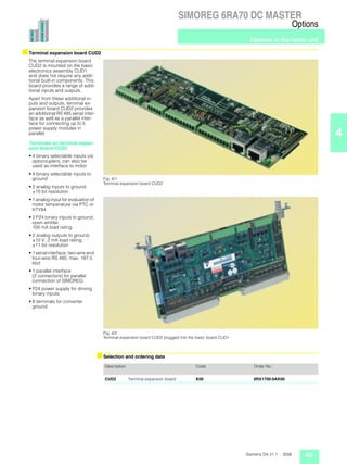 Manual conversor dc siemens | PDF