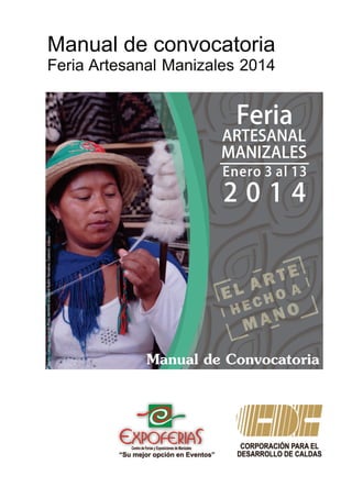 Manual convocatoria feria_artesanal_2014