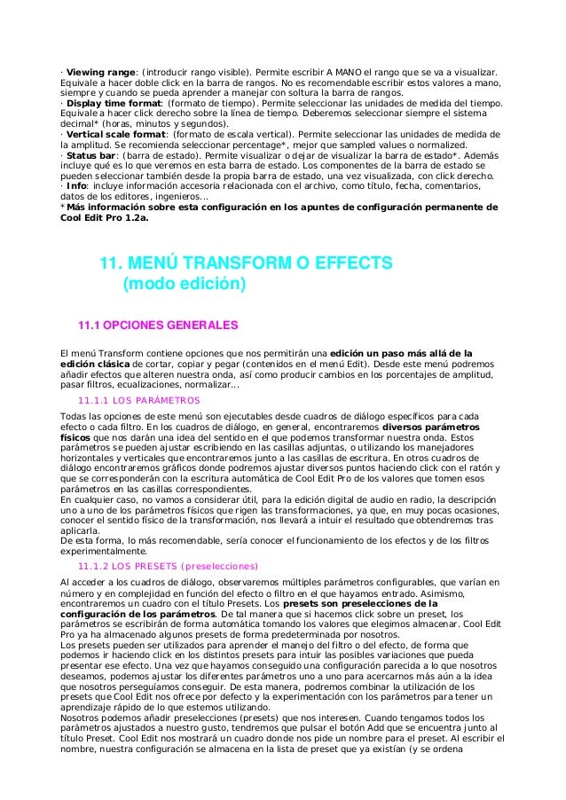 cool edit pro 2 manual pdf
