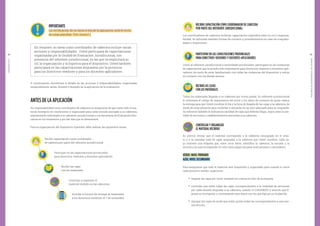 APRENDER2017
2524
MANUALDELCOORDINADORDECABECERA
RECIBIR CAPACITACIÓN COMO COORDINADOR DE CABECERA
POR PARTE DEL REFERENTE JURISDICCIONAL:
Los coordinadores de cabecera recibirán capacitación específica sobre su rol y responsa-
bilidad. Se indicarán también formas de contacto y procedimientos en caso de irregulari-
dades o imprevistos.
PARTICIPAR EN LAS CAPACITACIONES PROVINCIALES
PARA DIRECTIVOS-VEEDORES Y DOCENTES-APLICADORES
Junto al referente jurisdiccional y autoridades provinciales, participará en las instancias
de capacitación que la jurisdicción implemente para directivos-veedores y docentes-apli-
cadores, de modo de estar familiarizado con todas las instancias del dispositivo y entrar
en contacto con los demás actores.
RECIBIR LAS CAJAS
CON LOS MATERIALES
Todos los materiales llegarán a su cabecera por correo postal. Su referente jurisdiccional
le informará el código de seguimiento del envío y los datos de contacto de quien realice
la entrega para que Usted coordine el día y la hora de llegada de las cajas a la cabecera, de
modo de estar presente para recibirlas y ubicarlas en un sitio adecuado para su resguardo.
Su referente también le indicará la cantidad de cajas que deberán llegar, según sean la can-
tidad de secciones y establecimientos asociados a su cabecera.
CONTROLAR Y ORGANIZAR
EL MATERIAL RECIBIDO
Es preciso revisar que el material corresponda a la cabecera consignada en el remi-
to y a la cantidad total de cajas asignadas a la cabecera que Usted coordina. Cada ca-
ja contiene una etiqueta que, entre otros datos, identifica la cabecera, la escuela y la
sección a la cual corresponde. El color varía según sea para nivel primario o secundario:
VERDE: NIVEL PRIMARIO
AZUL: NIVEL SECUNDARIO
Para asegurarse que todo el material esté disponible y organizado para cuando lo retire
cada directivo-veedor, sugerimos:
•• Separar las cajas por nivel, tomando en cuenta el color de la etiqueta.
•• Controlar que estén todas las cajas correspondientes a la totalidad de secciones
por cada escuela asignada a su cabecera, usando el CUEANEXO y sección que fi-
guran en la etiqueta, y contrastando esos datos con los que figuran en la planilla.
•• Agrupar las cajas de modo que estén juntas todas las correspondientes a una mis-
ma sección.
IMPORTANTE
La certificación de su tarea el día de la aplicación será el envío
de estas planillas. (Ver Anexo I )
En resumen: su tarea como coordinador de cabecera incluye varias
acciones y responsabilidades. Usted participará de capacitaciones
organizadas por la Unidad de Evaluación Jurisdiccional, con
presencia del referente jurisdiccional, en las que se explicitará su
rol, la organización y la logística para el dispositivo. Usted también
participará en las capacitaciones dispuestas por la provincia
para los directivos-veedores y para los docentes-aplicadores.
A continuación, encontrará el detalle de las acciones y responsabilidades, organizadas
temporalmente: antes, durante y después de la aplicación de la evaluación.
ANTES DE LA APLICACIÓN
Su responsabilidad como coordinador de cabecera es asegurarse de que tiene todo el ma-
terial necesario en condiciones y organizado para cada escuela asociada a su cabecera,
manteniendo informado a su referente jurisdiccional y a la Secretaría de Evaluación Edu-
cativa en los momentos y por las vías que se determinen.
Para la organización del dispositivo Aprender debe realizar las siguientes tareas:
Recibir capacitación como coordinador
de cabecera por parte del referente jurisdiccional
Participar en las capacitaciones provinciales
para directivos-veedores y docentes-aplicadores
Recibir las cajas
con los materiales
Controlar y organizar el
material recibido en las cabeceras
Acordar el horario de entrega de materiales
a los directivos-veedores: el 7 de noviembre
 