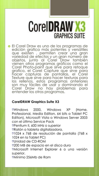 Manual CorelDRAW X3