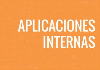 APLICACIONES
INTERNAS
 