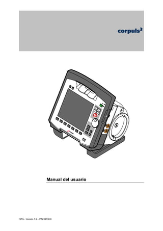 corpuls3 
Manual del usuario 
SPA - Versión 1.9 – P/N 04130.8 
 