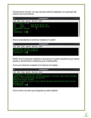 2
Comenzamos mirando con que usuarios estamos logeados y en qué lugar del
sistema nos encontramos:
Ahora comprobamos si te...