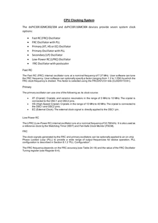 Manual cpu clocking system | PDF