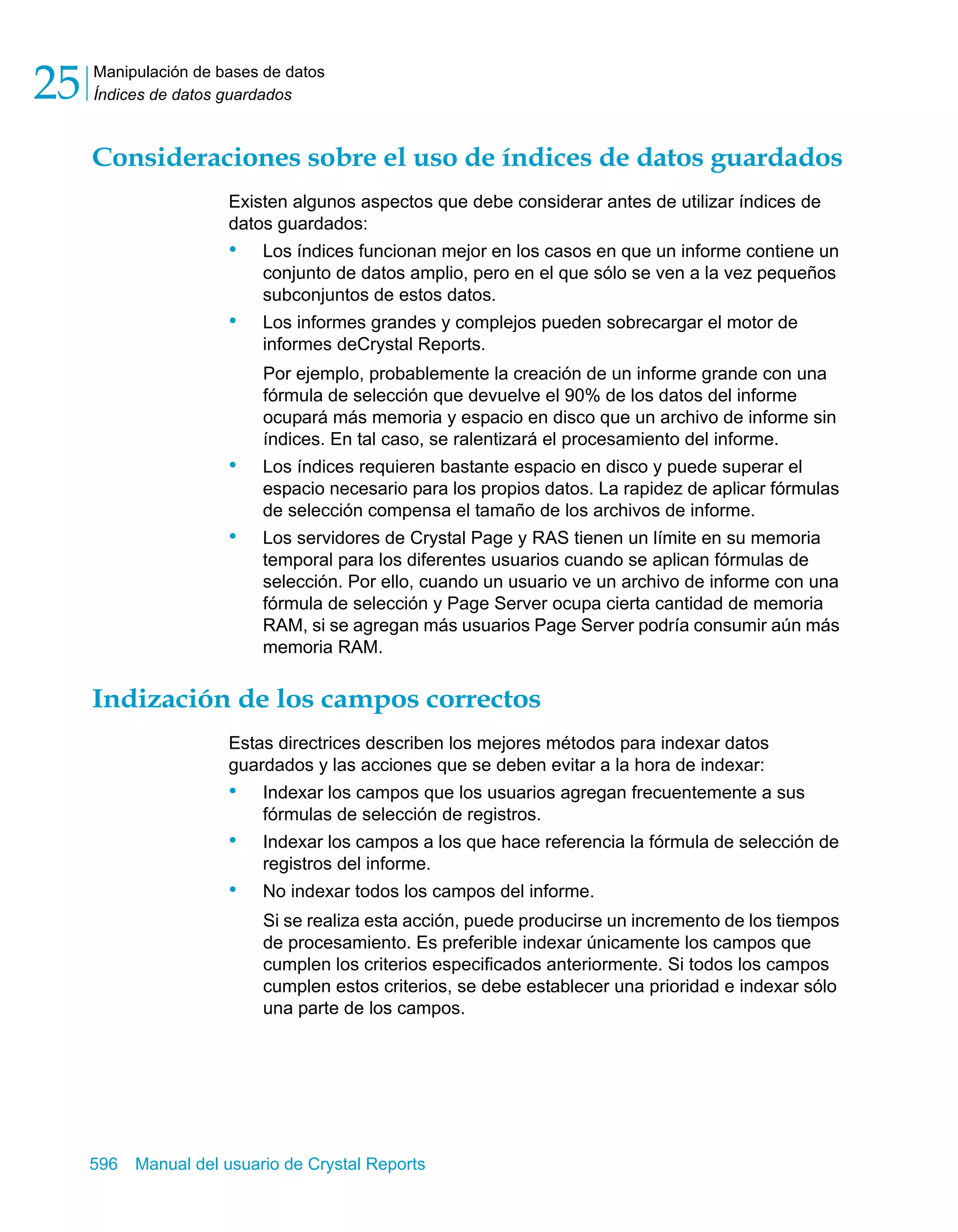 Manual del usuario de Crystal Reports XI