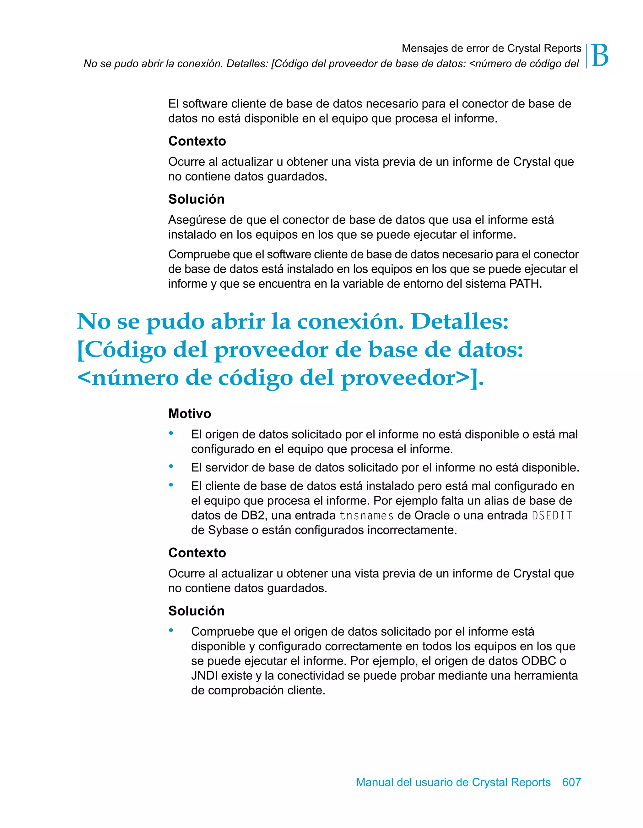 Manual del usuario de Crystal Reports XI