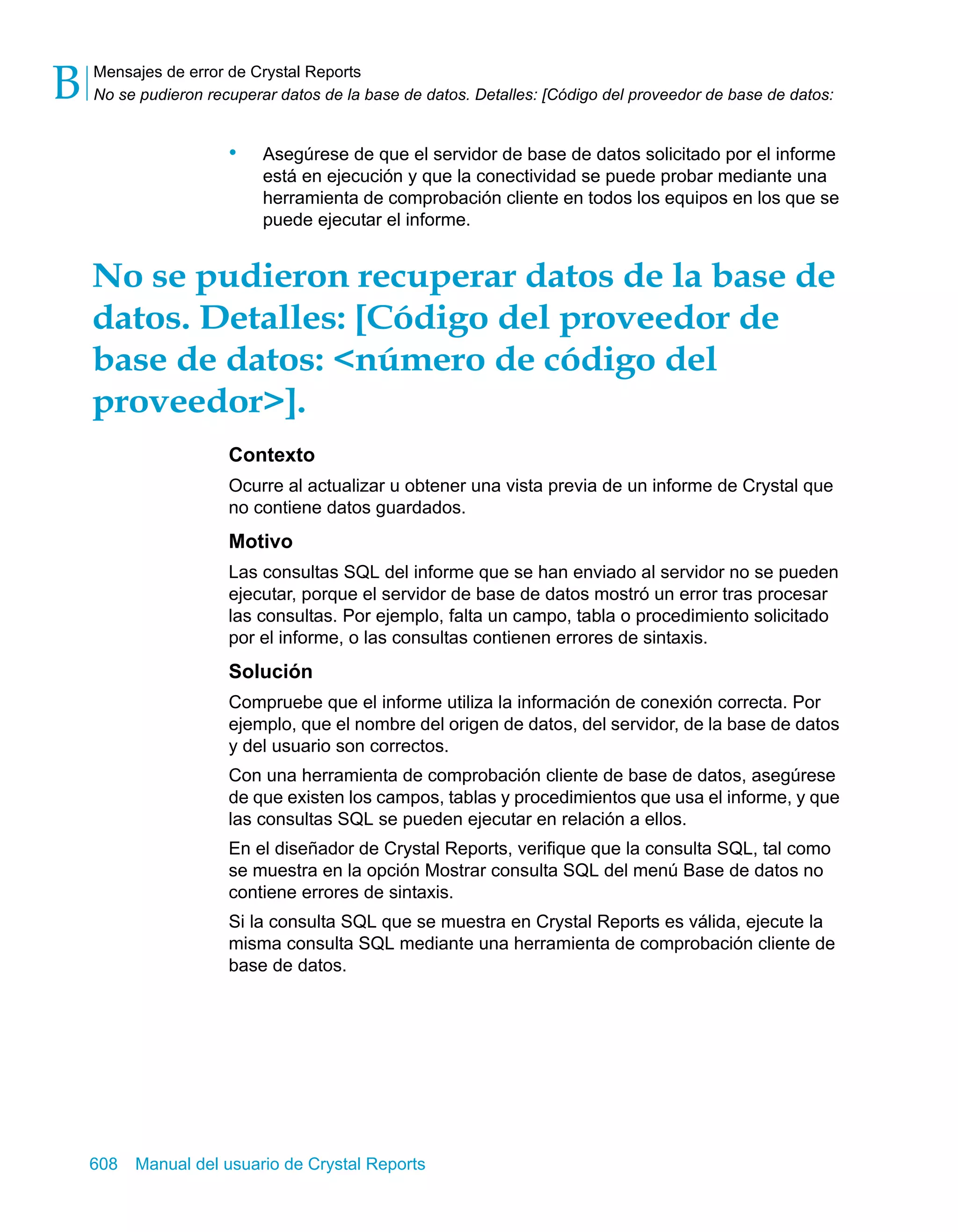 Manual del usuario de Crystal Reports XI